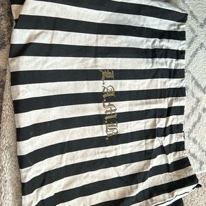 LAMB silver and snakeskin purse.